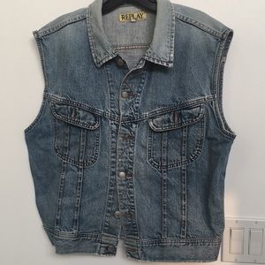 Men’s Denim Vest